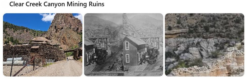 Clear Creek Canyon Mining Ruins, Colorado